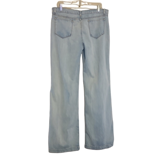 J. Brand | Women's Light Wash High Rise Wide Leg Malik Jeans (Size 32) - Picture 14 of 15